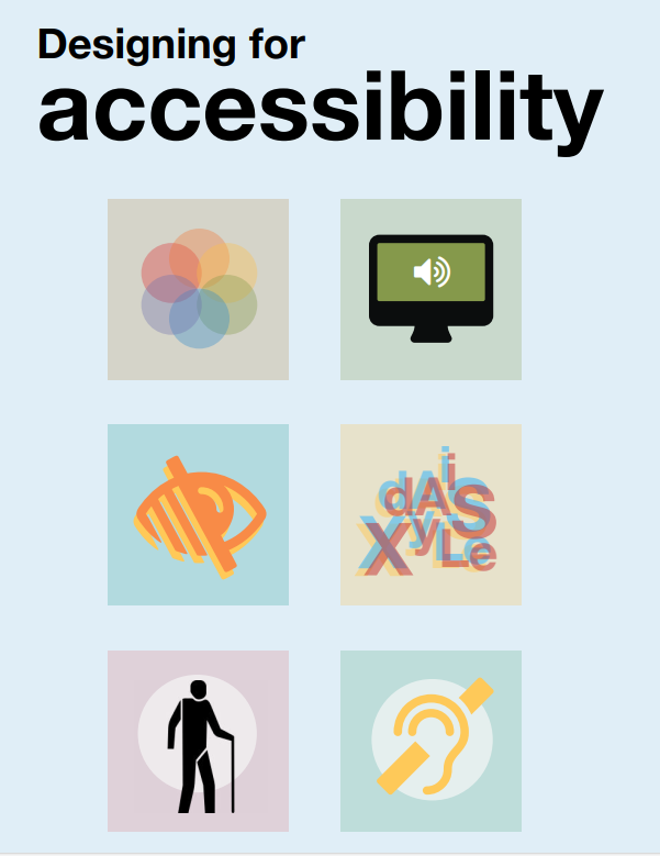 Designing for accessibility image link